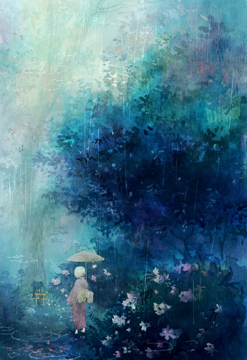 500x727 Magic Forest Image - Magic Watercolor