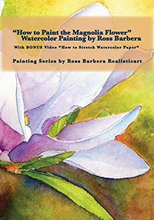 312x445 How To Paint The Magnolia Flower, Watercolor Painting - Magnolia Flower Watercolor