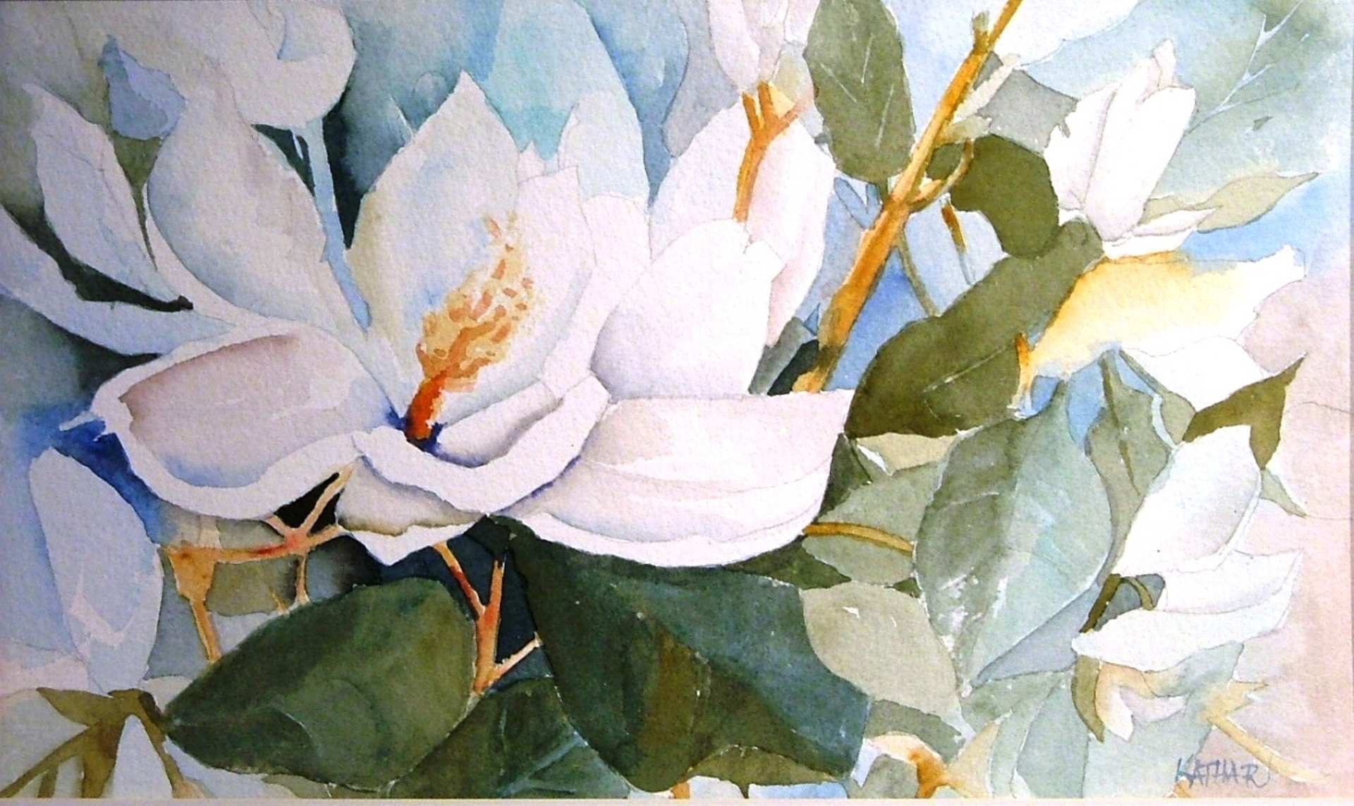 1920x1143 Magnolia Painting Luxury Magnolia Watercolor Painting Ideas - Magnolia Watercolor