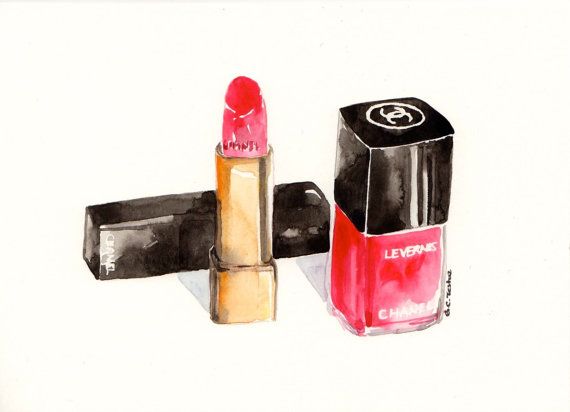 570x412 Chanel Make Up - Makeup Watercolor