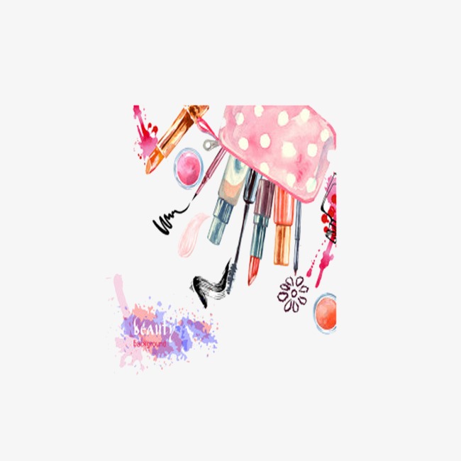 650x650 Watercolor Makeup, Watercolor Clipart, Makeup Clipart, Watercolor - Makeup Watercolor