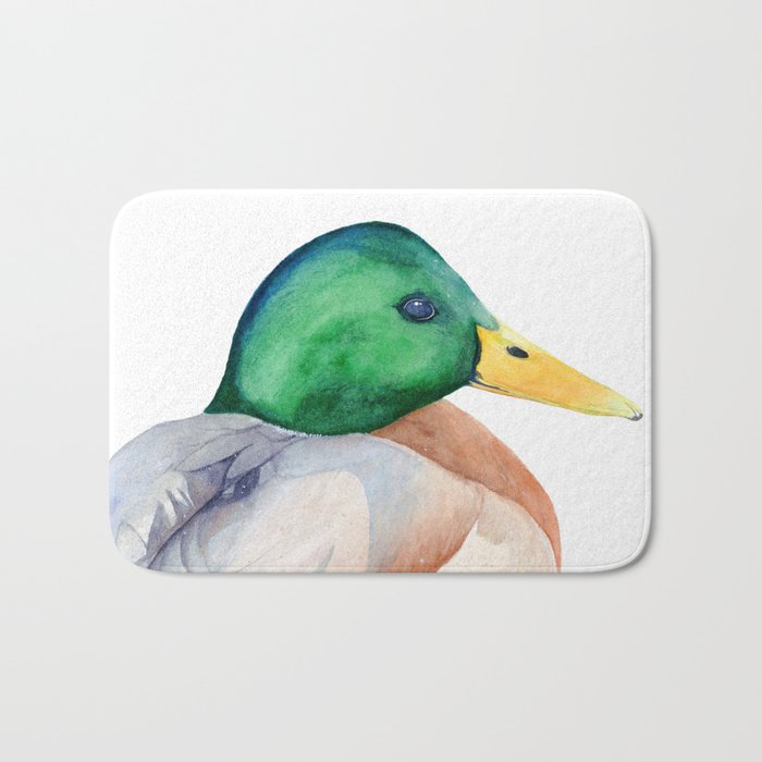 700x700 Mallard, Mallard Duck, Duck, Green Head Duck, Watercolor Painting - Mallard Duck Watercolor