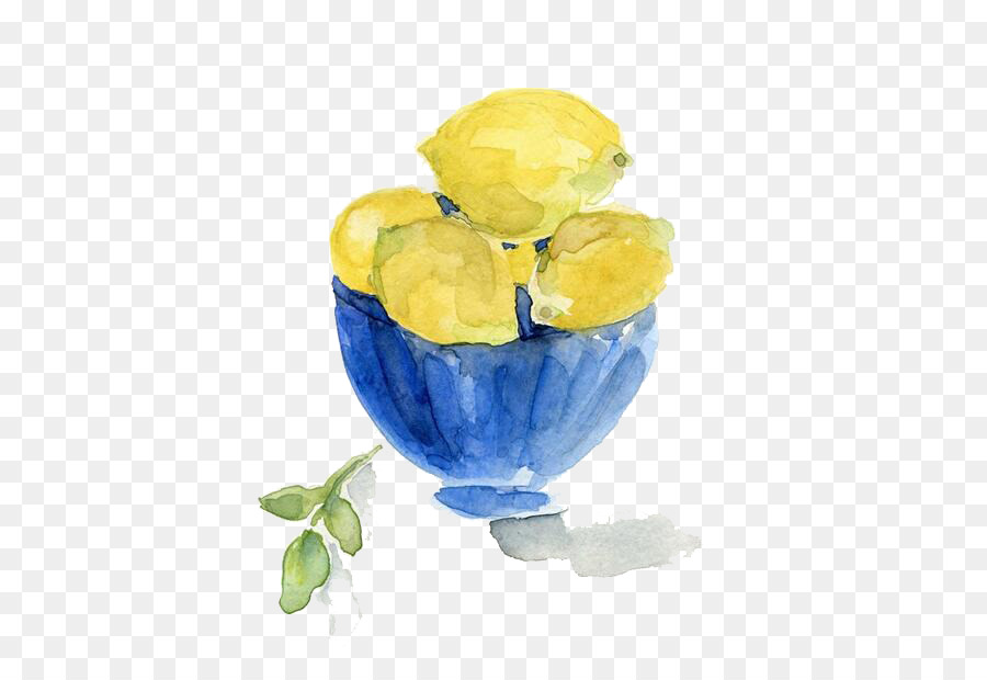 900x620 Watercolor Still Life Watercolor Painting Printmaking - Mango Watercolor