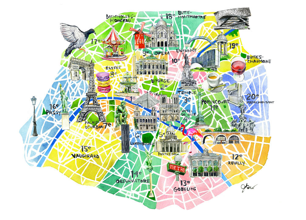 1000x721 Watercolor Maps On Behance - Map Of Watercolor