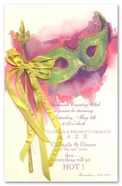 Mardi Gras Watercolor at PaintingValley.com | Explore collection of