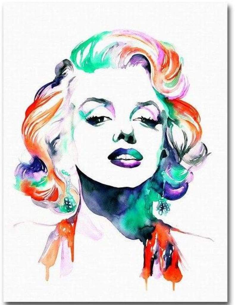 790x1024 Marilyn Monroe Watercolor Living Room Decoration - Marilyn Monroe Watercolor