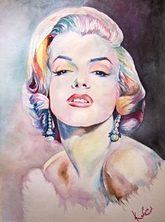 236x318 Marilyn Monroe Painting Art Paintings Marilyn - Marilyn Monroe Watercolor