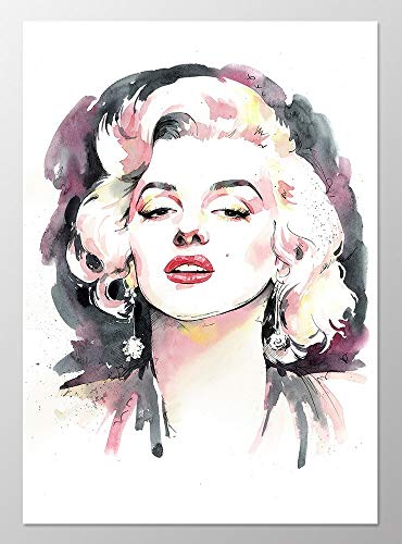 370x500 11x14 Marilyn Monroe Poster - Marilyn Monroe Watercolor