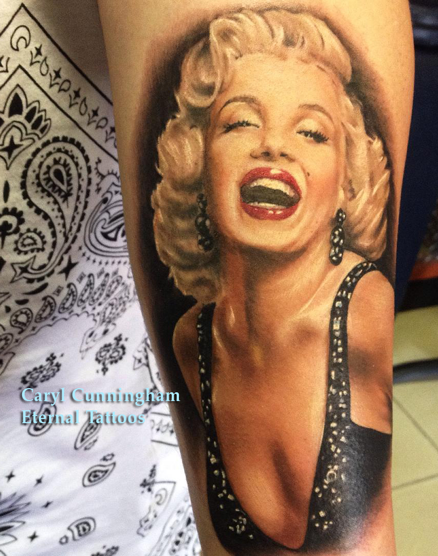 Marilyn Monroe Watercolor Tattoo at PaintingValley.com Explo