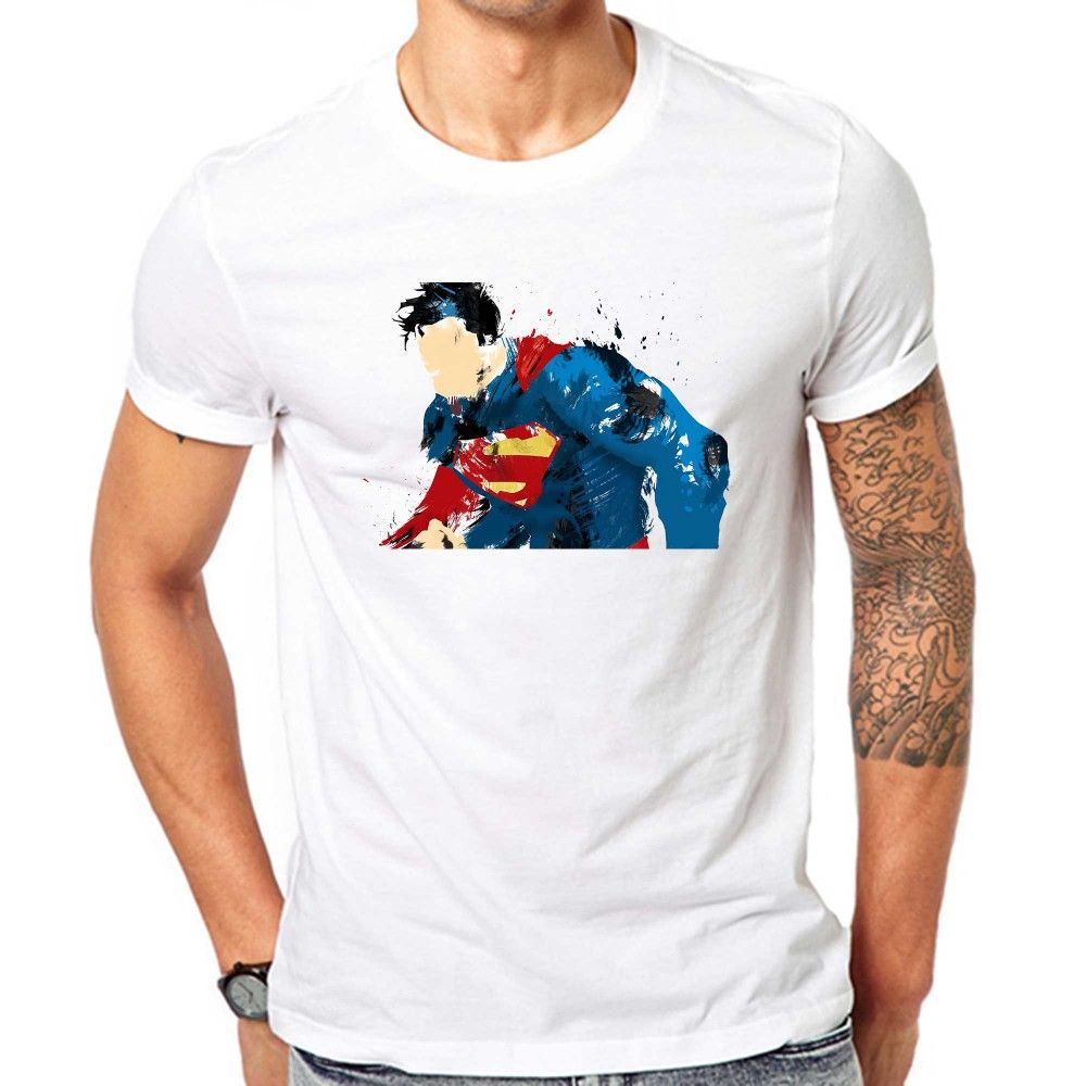 1000x1000 Superman Workout Marvel Watercolor T Shirt Gullprint Gullprint - Marvel Watercolor