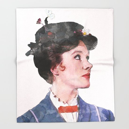 550x550 Mary Poppins - Mary Poppins Watercolor