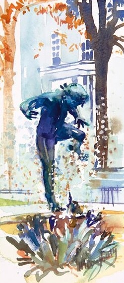 250x570 Made In Maryland Watercolors By Martha Dougherty - Maryland Watercolor