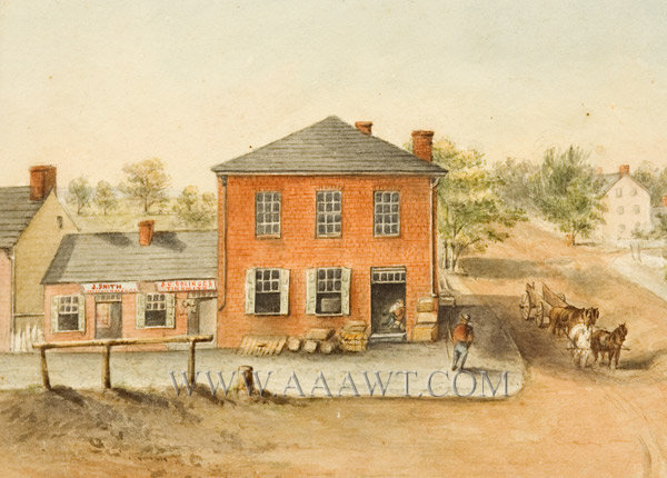 600x430 Sharpsburg Maryland, Watercolor, Feature1046 - Maryland Watercolor