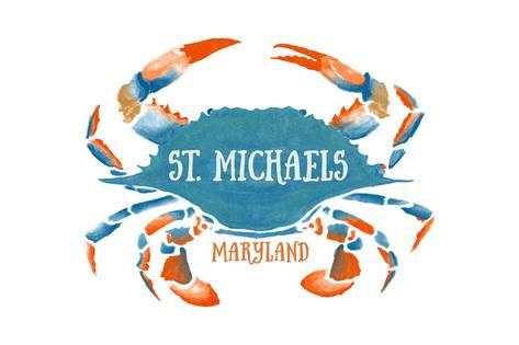 473x315 St. Michaels, Maryland - Maryland Watercolor