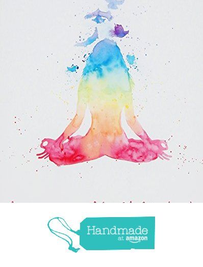 398x524 Original Watercolor - Meditation Watercolor