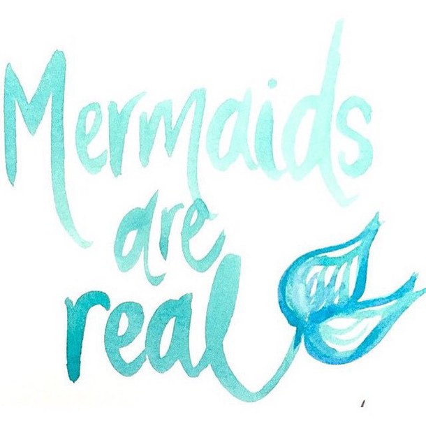 610x610 Tumblrood - Mermaid Tail Watercolor