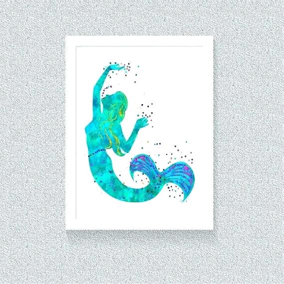 Mermaid Tail Watercolor at PaintingValley.com | Explore collection of ...