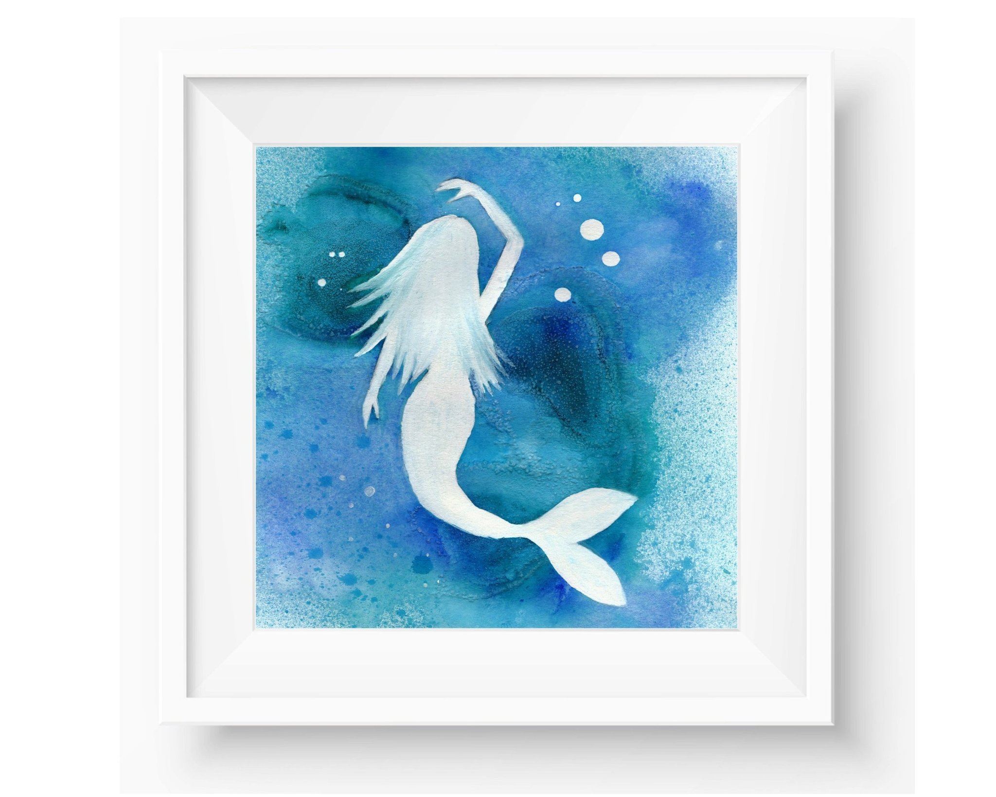 2048x1638 Saltwater Mermaid - Mermaid Watercolor