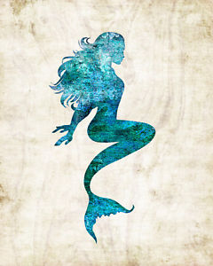 240x300 Mermaid - Mermaid Watercolor Art
