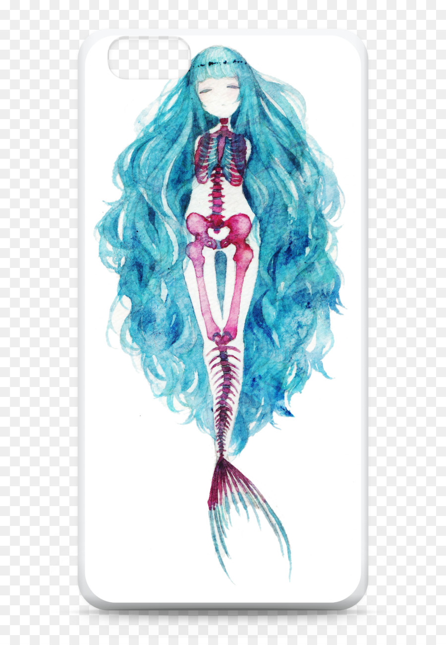 900x1300 Mermaid Watercolor Painting Drawing Art - Mermaid Watercolor Art