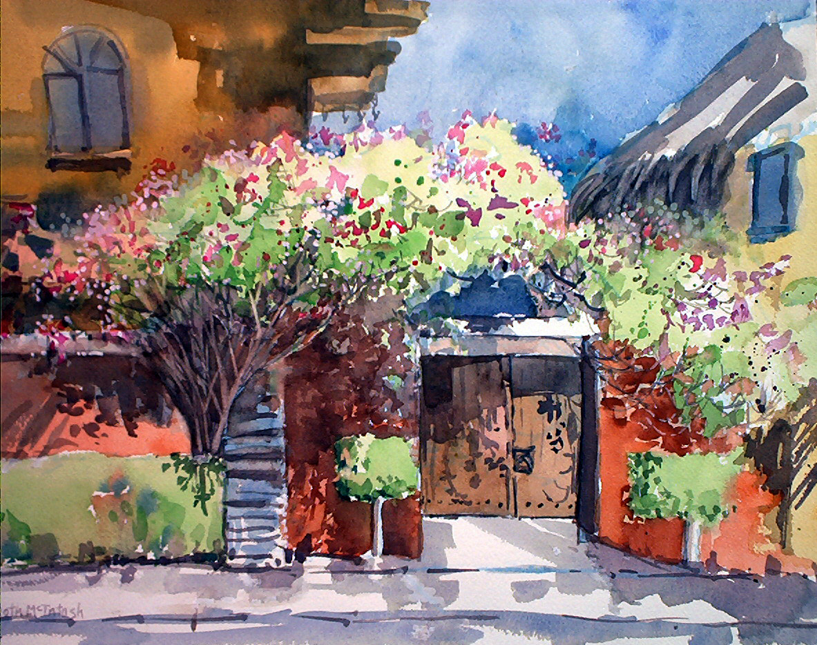 1183x935 Worldarttours Home Page - Mexican Watercolor