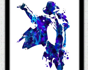 Michael Jackson Watercolor at PaintingValley.com | Explore collection ...