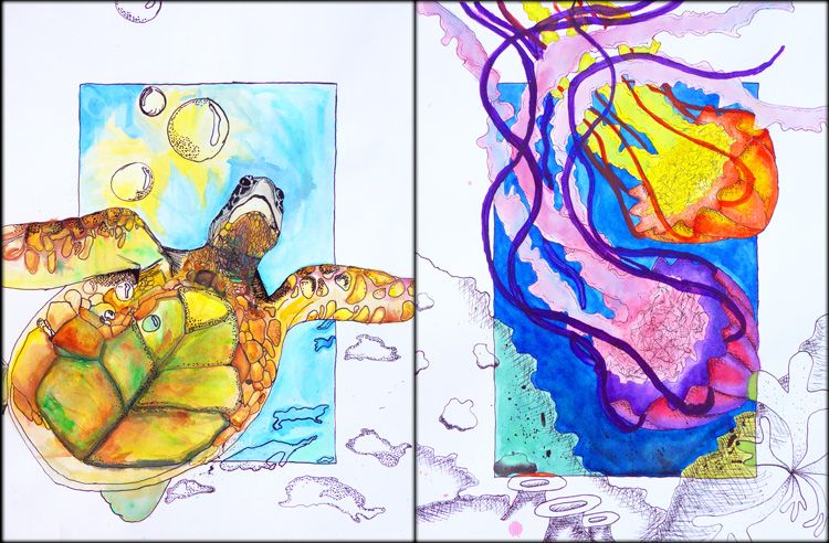 750x492 Amazing Middle School Art Lessons Art Club Middle - Middle School Watercolor