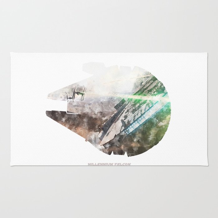 700x700 Star War Millennium Falcon - Millennium Falcon Watercolor