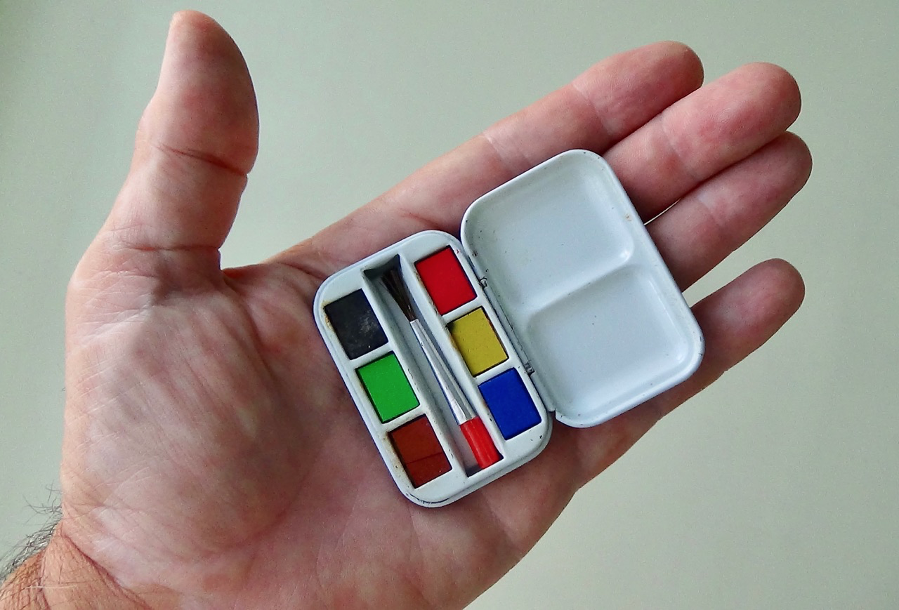 1280x869 A Mini Watercolor Set Steemit - Mini Watercolor