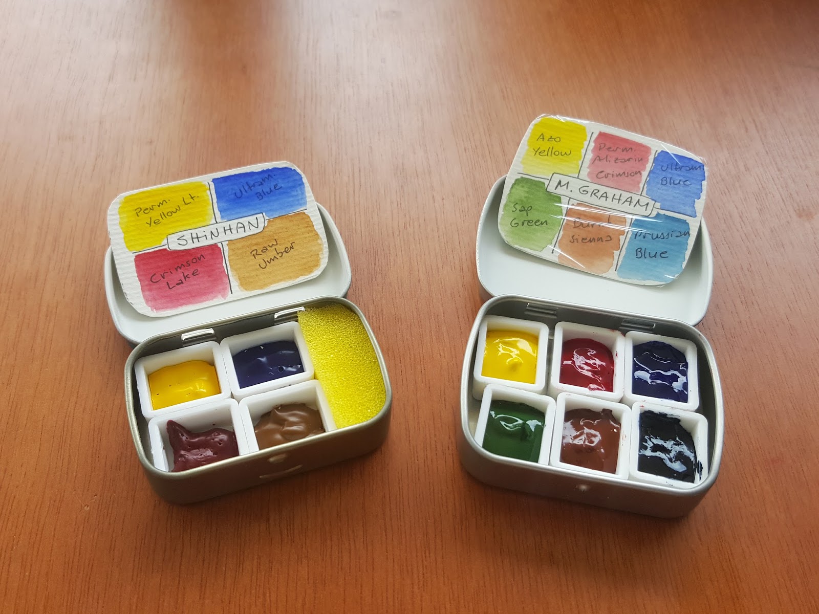 1600x1200 Diy Watercolor Mini Travel Palette - Mini Watercolor