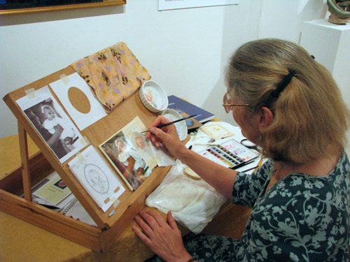 500x375 Making A Mark How To Paint Miniature Portraits - Miniature Watercolor Paintings