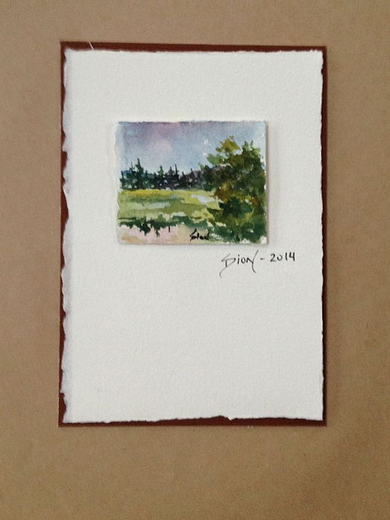 564x752 Magical And Mesmerizing Miniature Watercolor Paintings - Miniature Watercolor Paintings