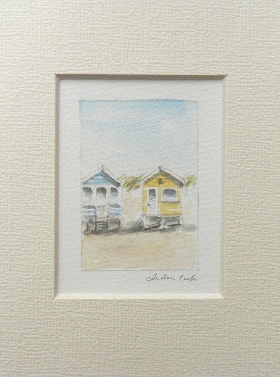 570x768 Miniature Watercolor Paintings - Miniature Watercolor Paintings