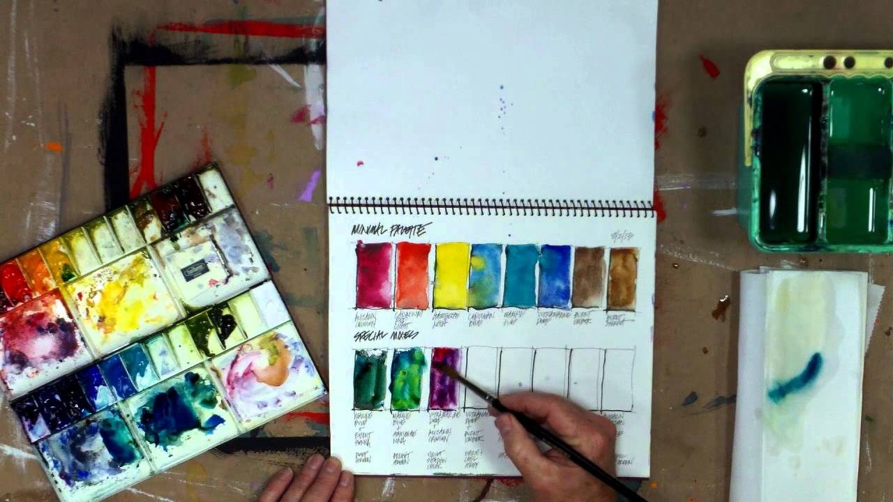 1280x720 Joseph Stoddard - Minimal Watercolor Palette