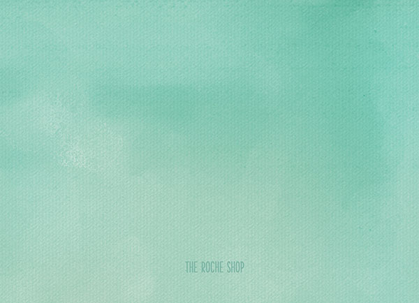 600x434 Mint Watercolor Wedding Announcements - Mint Watercolor