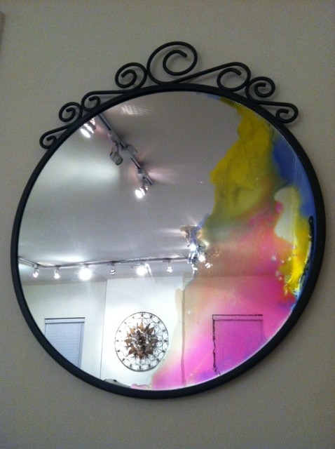 478x640 Diy Watercolor Mirrors Dwell With Dignity - Mirror Watercolor