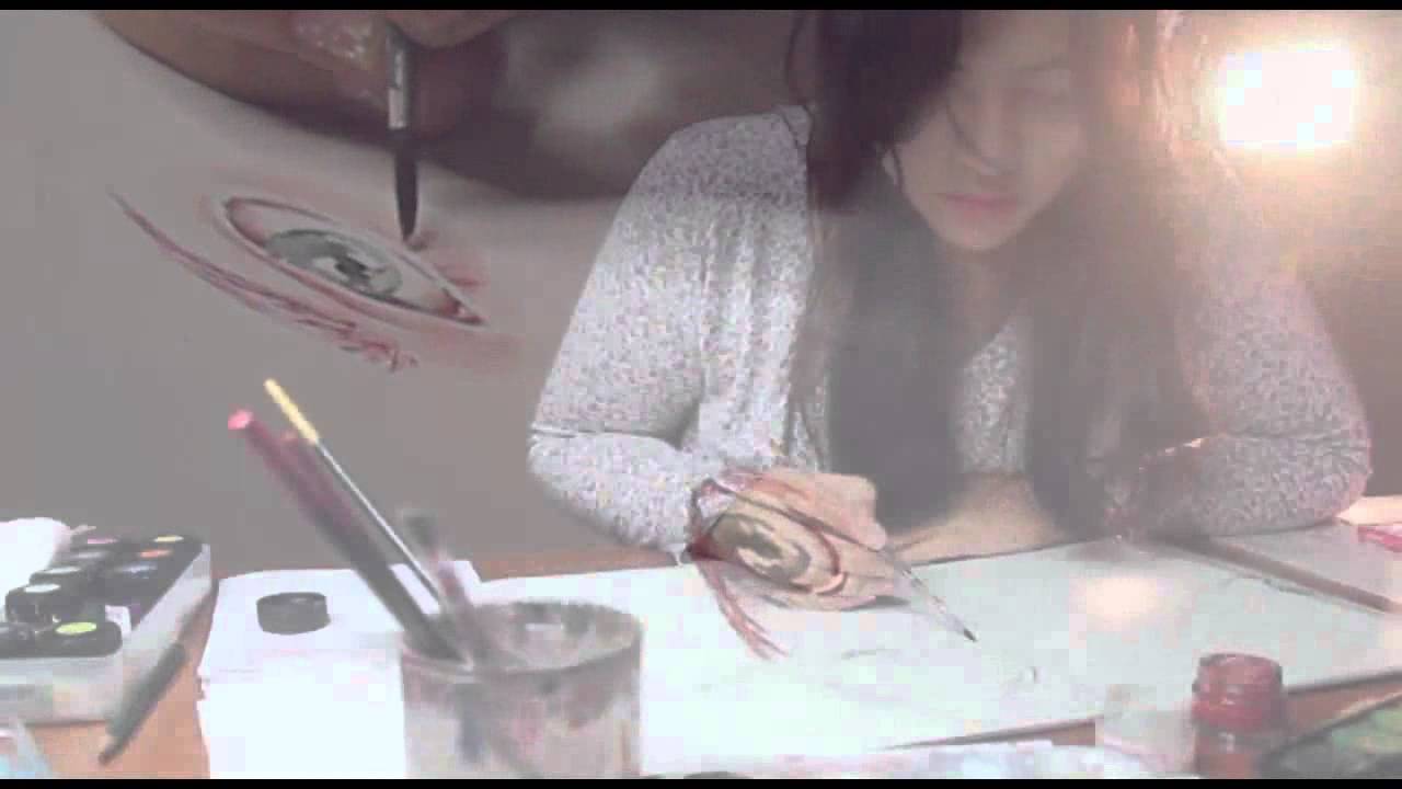 1280x720 Mirror Watercolor Painting By Doca Vestalia - Mirror Watercolor