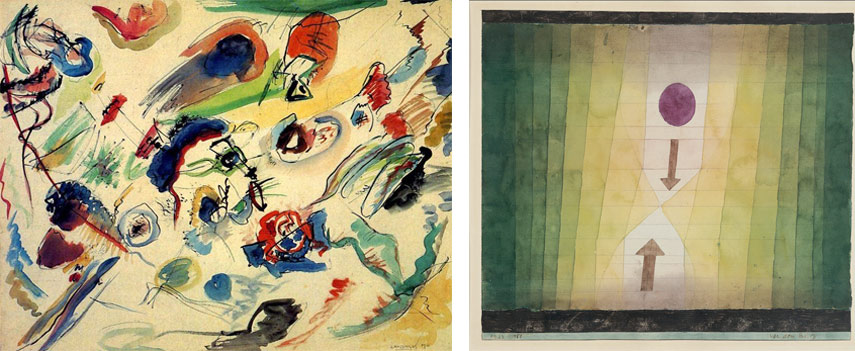 855x351 Understanding Watercolor Art Widewalls - Modern Abstract Watercolor Paintings