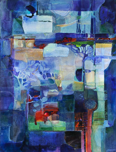 380x500 Watercolor Abstraction Puts Fun And Freedom In Your Art - Modern Abstract Watercolor Paintings