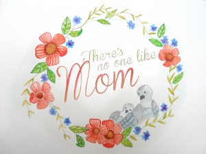 300x225 Watercolor Mom - Mom Watercolor