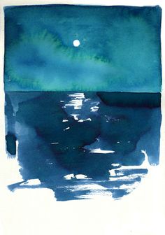 236x336 Monochromatic Watercolors Of A Lighthouse Vacation. By - Monochromatic Watercolor