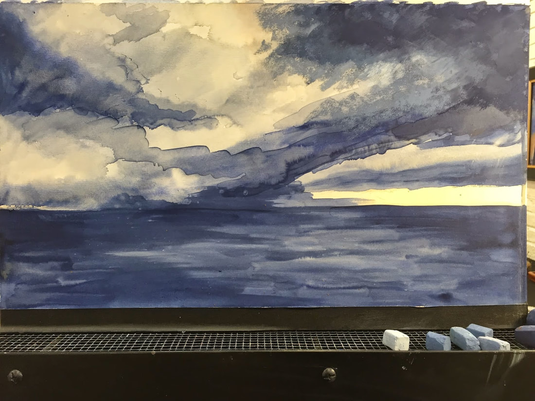 1100x825 Blog Archives - Monochromatic Watercolor Paintings