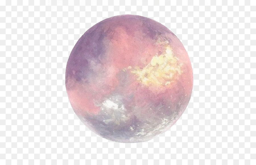 900x580 Full Moon Watercolor Painting Art - Moon Watercolor Painting