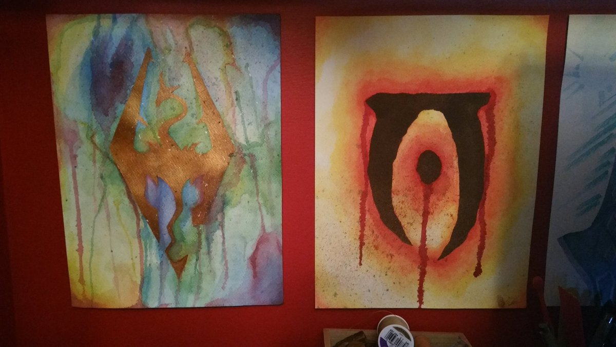 1200x675 Pencil Mage Crafting On Twitter Elder Scrolls Watercolor - Morrowind Watercolor