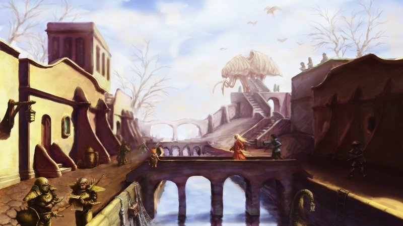 800x450 Petition Make Elder Scrolls Iii Morrowind Available On The Xbox - Morrowind Watercolor