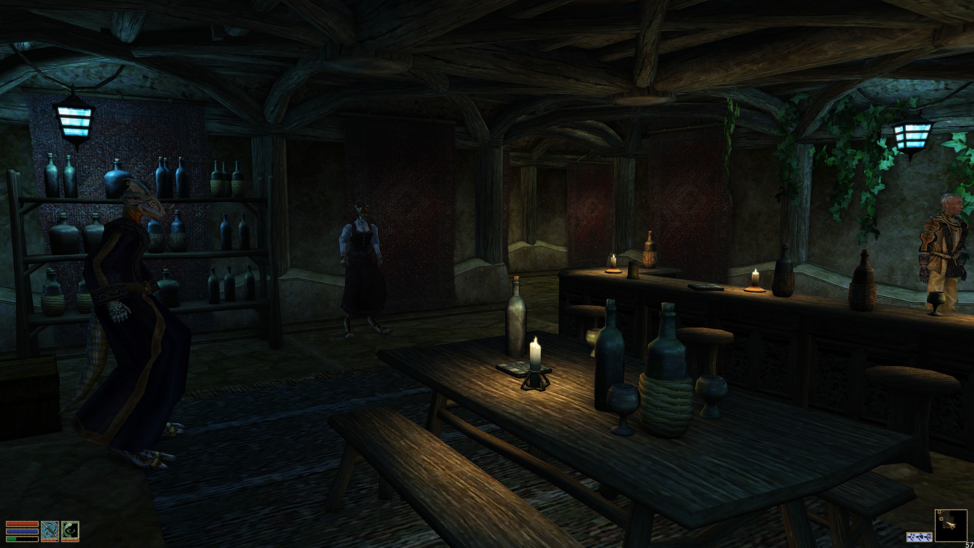 3840x2160 A Comparison Of Popular Graphic Mods - Morrowind Watercolor