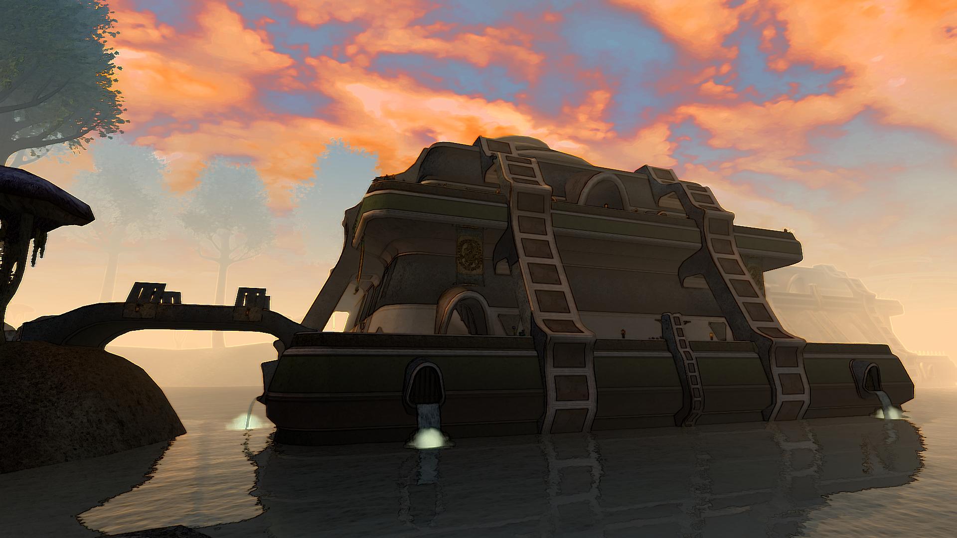 1920x1080 Album]a Watercolor Shader I Found For Mge Xe - Morrowind Watercolor