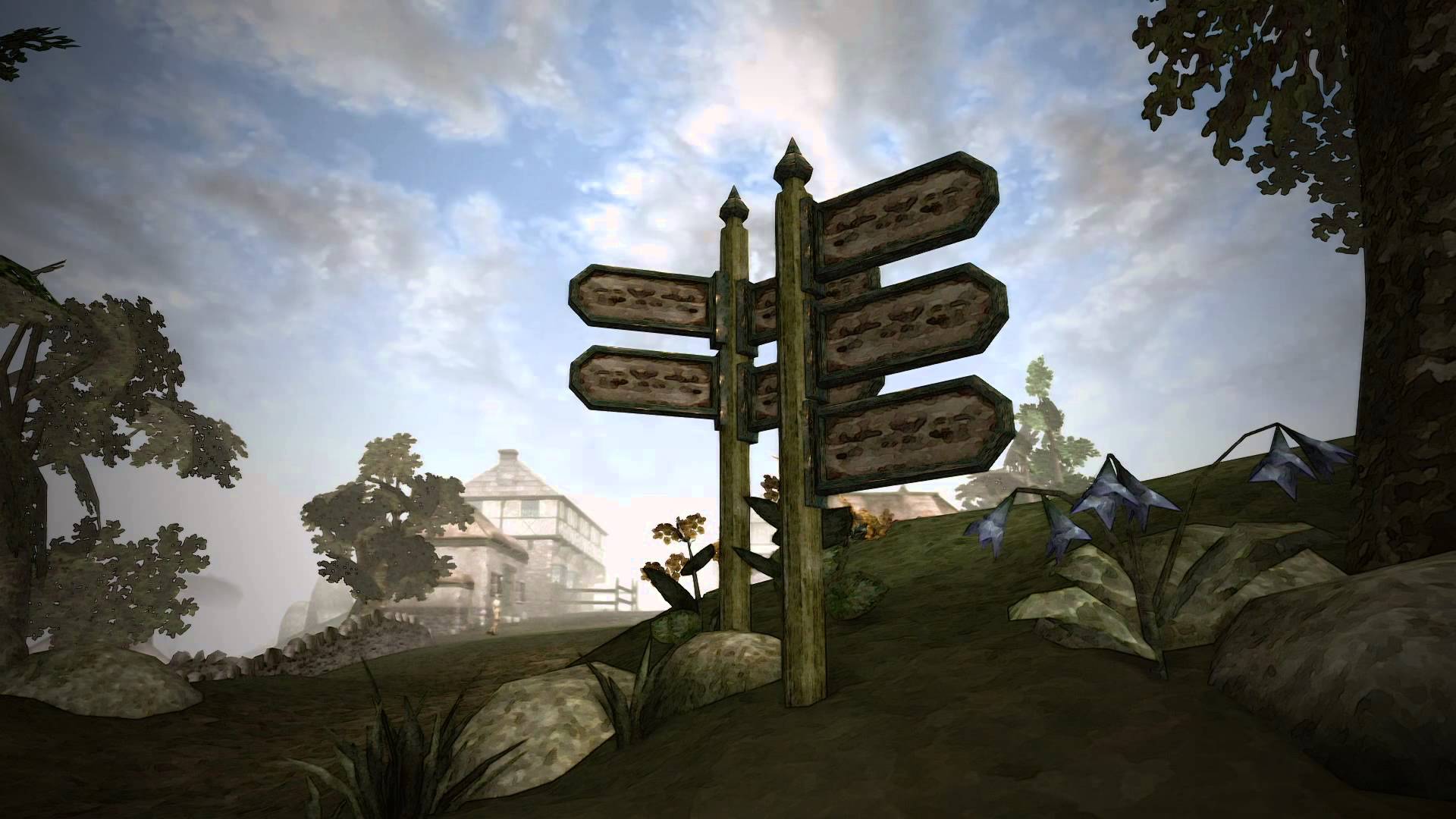 1920x1080 Fun With Shaders - Morrowind Watercolor