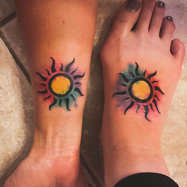 640x640 Spectrahalo2 Instagram Posts (Photos And Videos) - Mother Daughter Watercolor Tattoos