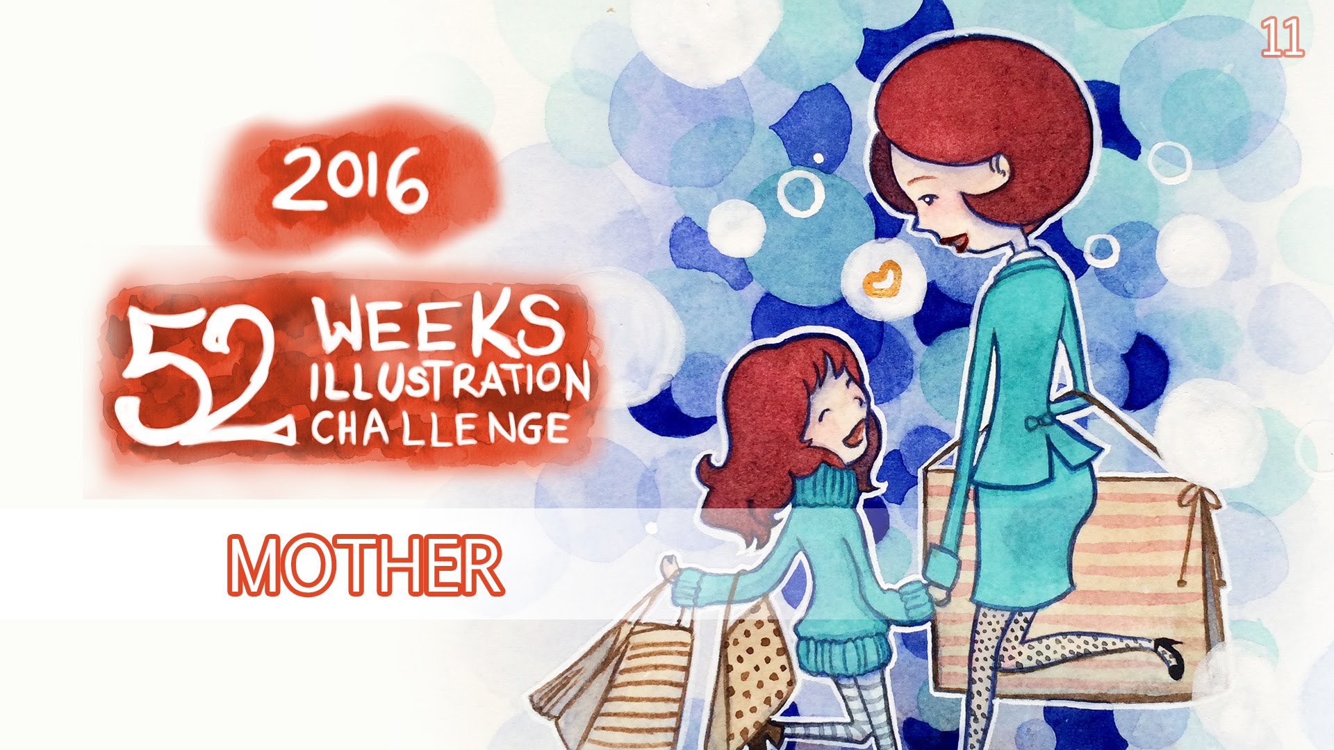 1920x1080 Mother - Mother Watercolor